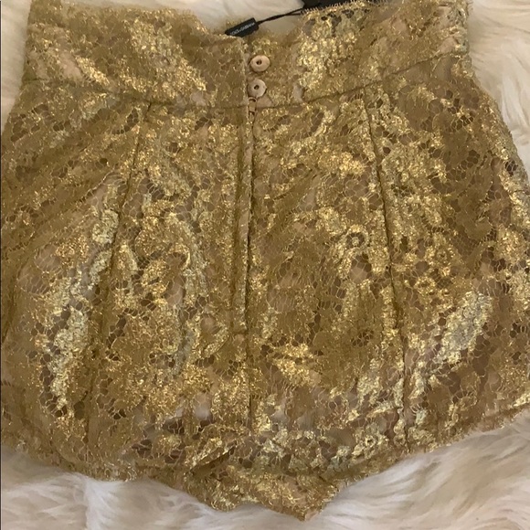 Dolce & gabbana gold hot shorts - Picture 3 of 10